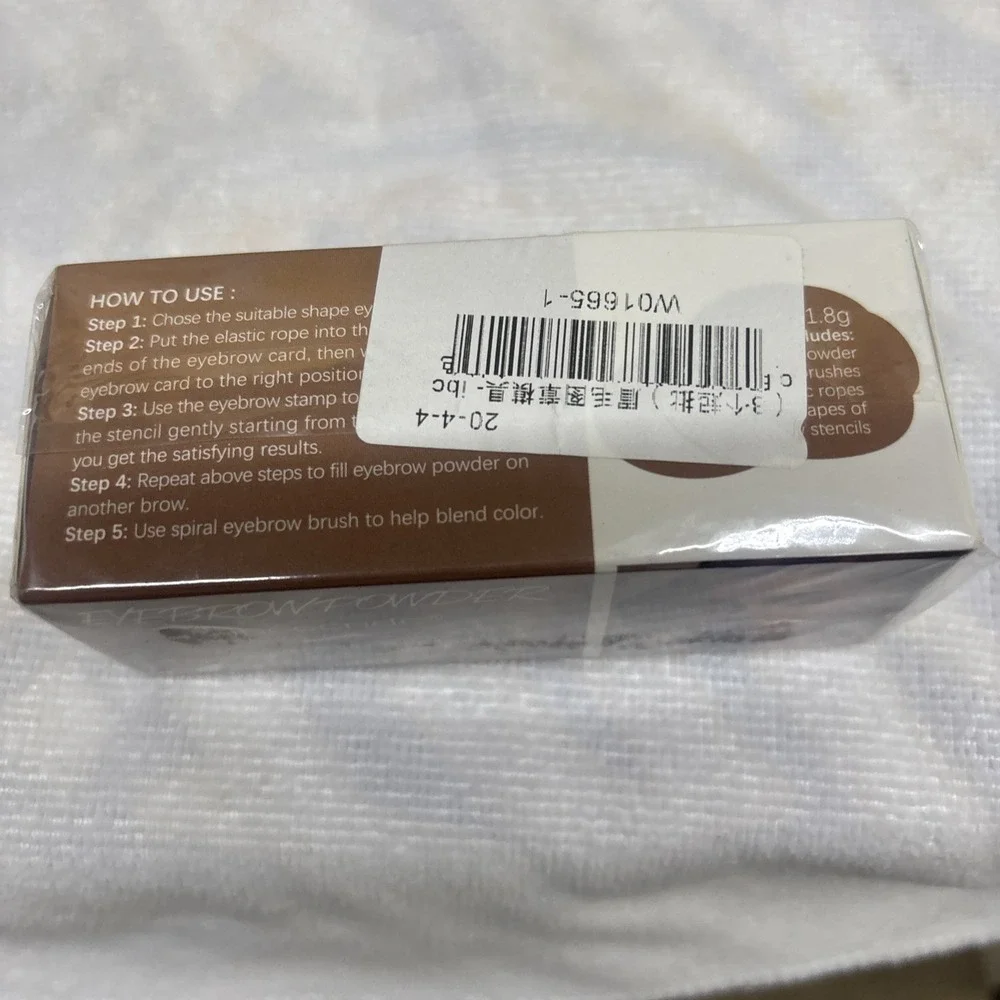 Eyebrow Powder Stencil & Concealer Kit. Exp: 07/18/2027